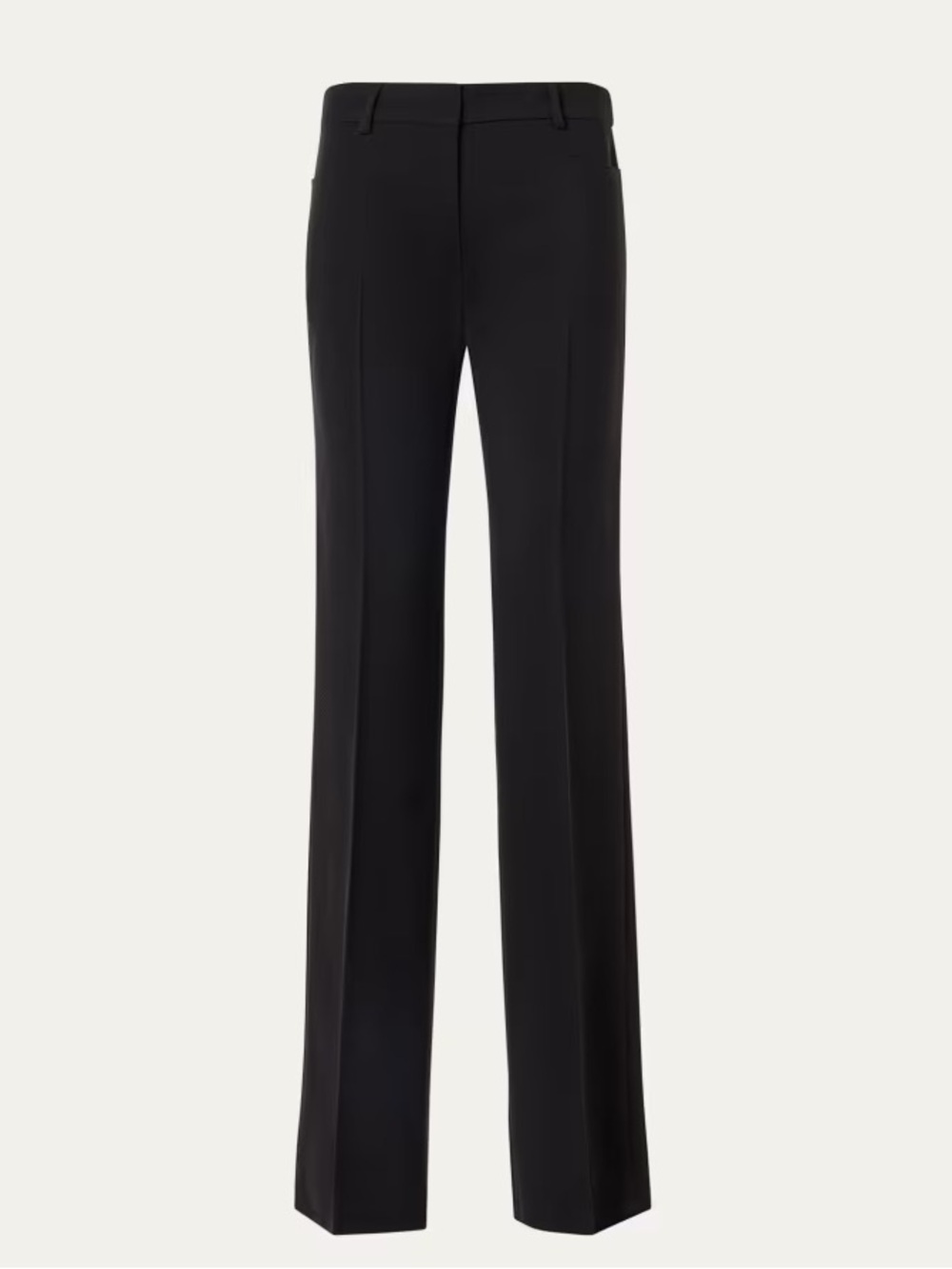 AKRIS PUNTO • NWT Mikko Wool Straight-Leg Pants trousers black size 4